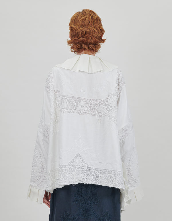 By Walid 19th Century Lace Cici Shirt