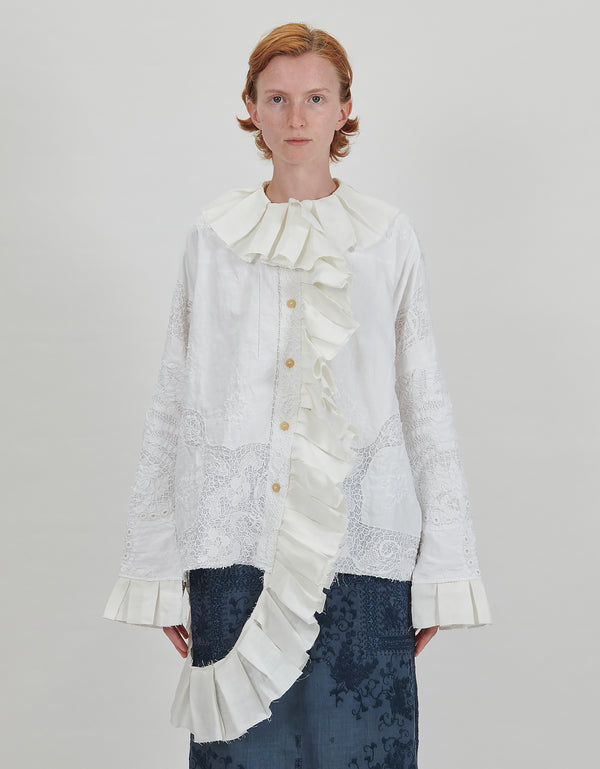 by walid 19th Century Lace Cici Shirt