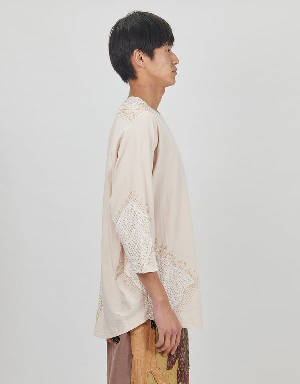 By Walid 19th Century Lace & Cotton Connor Top