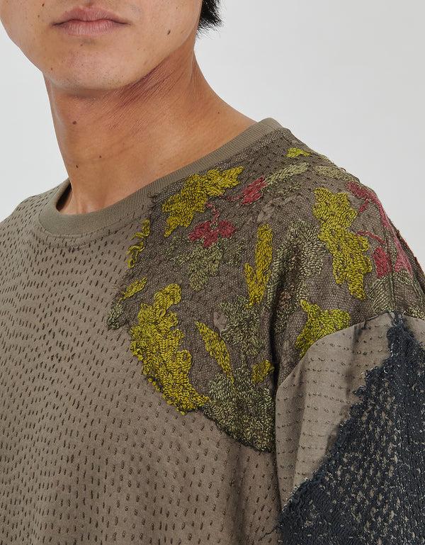 By Walid 19th Century Lace & Cotton Ex Top