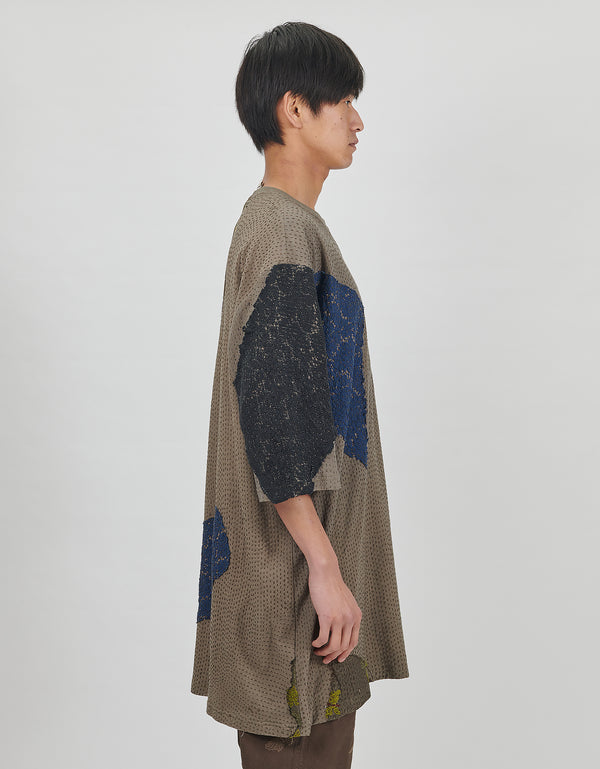 By Walid 19th Century Lace & Cotton Ex Top