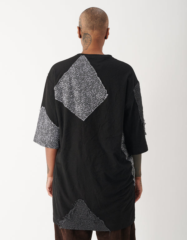 By Walid 19th Century Lace & Cotton Ex Top