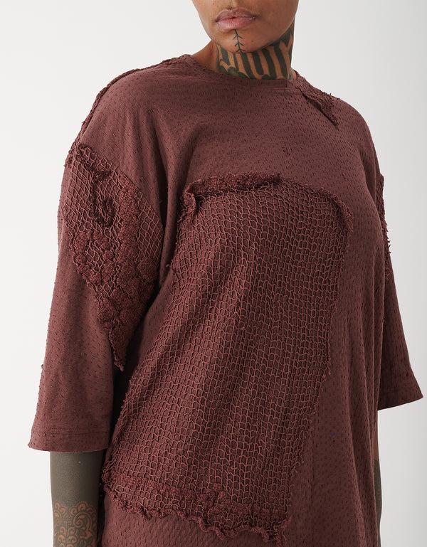 By Walid 19th Century Lace & Cotton Ex Top