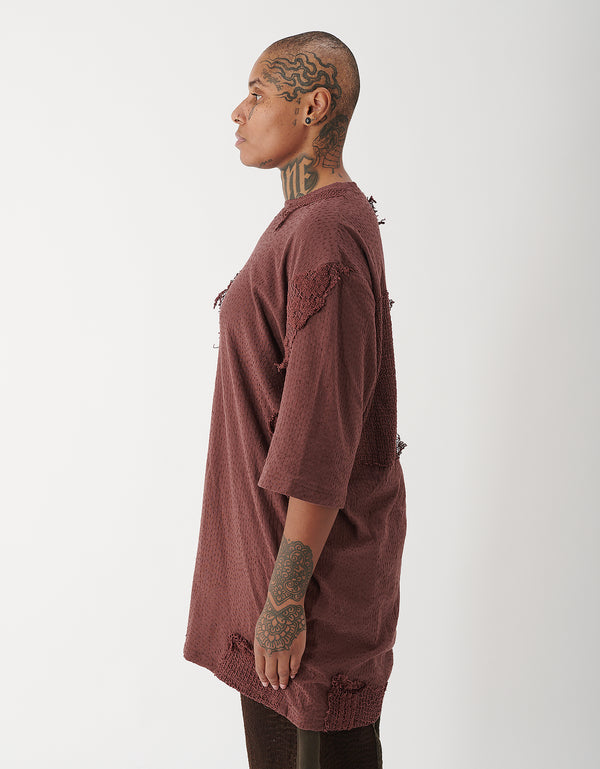 By Walid 19th Century Lace & Cotton Ex Top