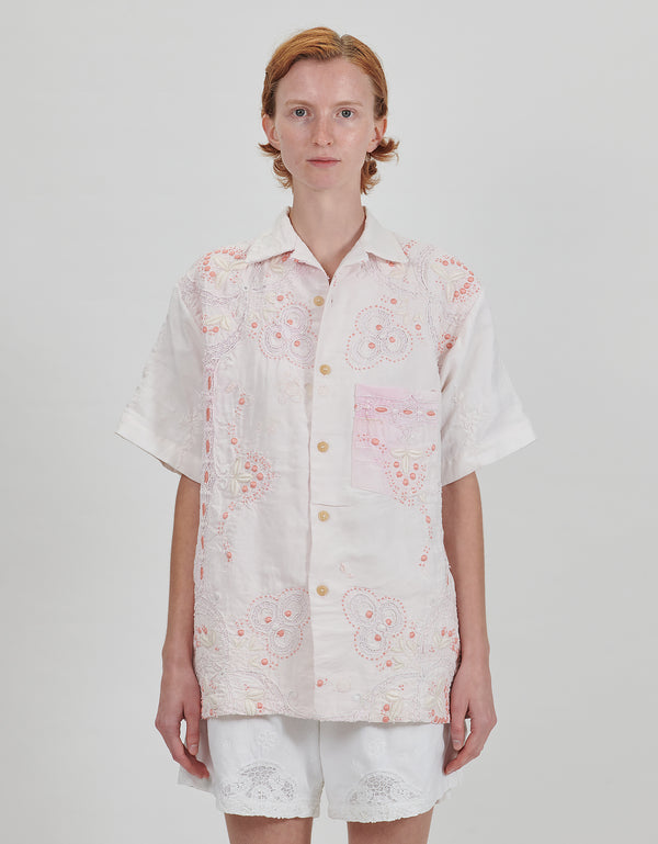by walid 19th Century Lace Cuban Shirt