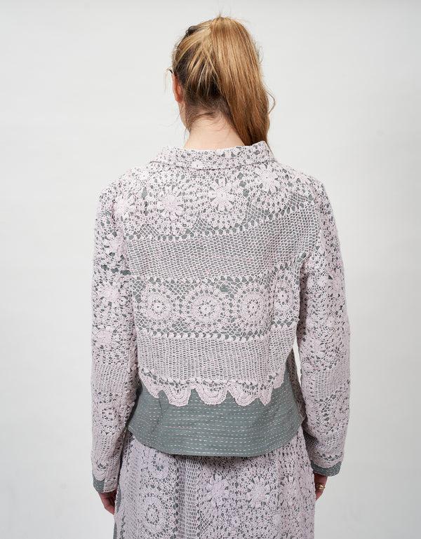 By Walid 19th Century Lace Rawan Jacket