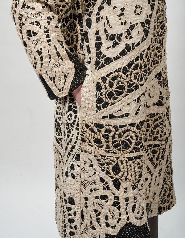 By Walid 19th Century Lace Tanita Coat