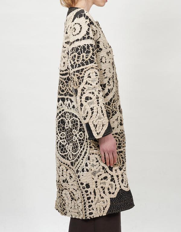 By Walid 19th Century Lace Tanita Coat