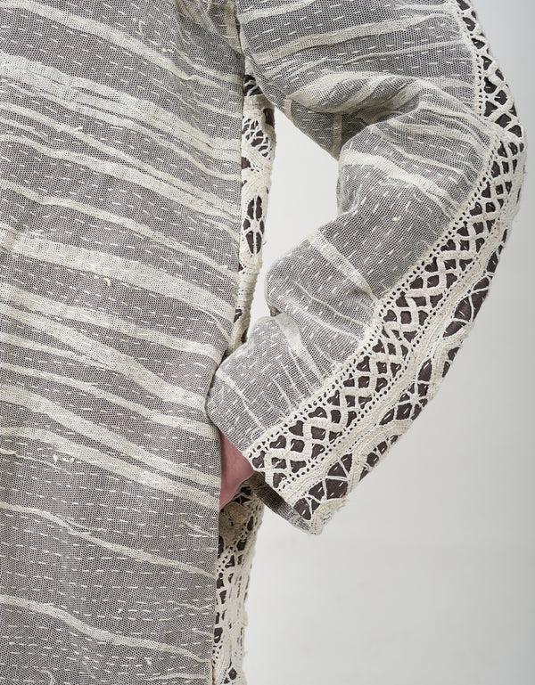 By Walid 19th Century Lace Tanita Coat