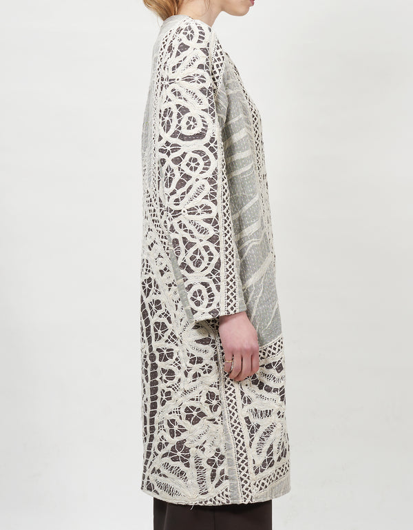 By Walid 19th Century Lace Tanita Coat