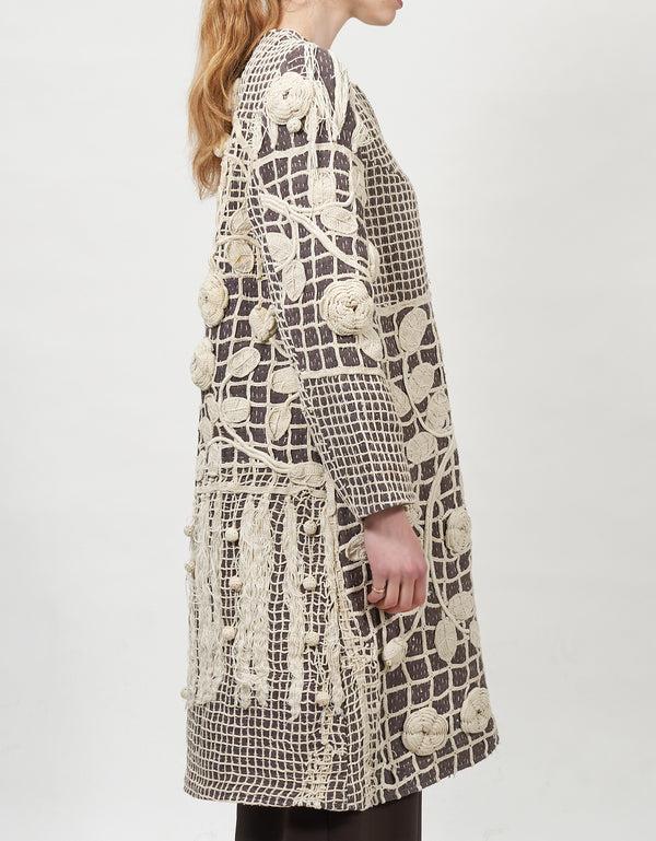 By Walid 19th Century Lace Tanita Coat