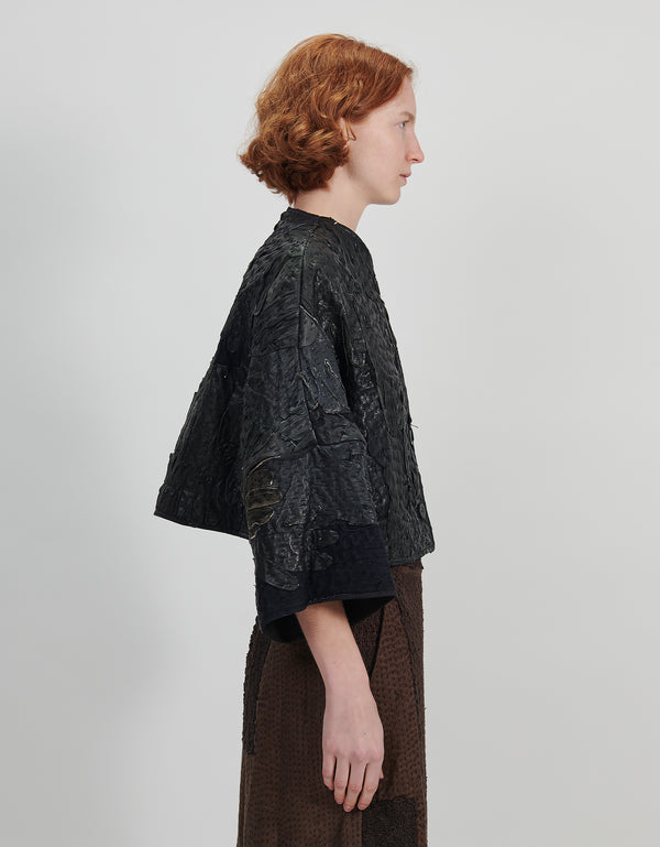 By Walid 19th Century Leather Gloves Bella Jacket