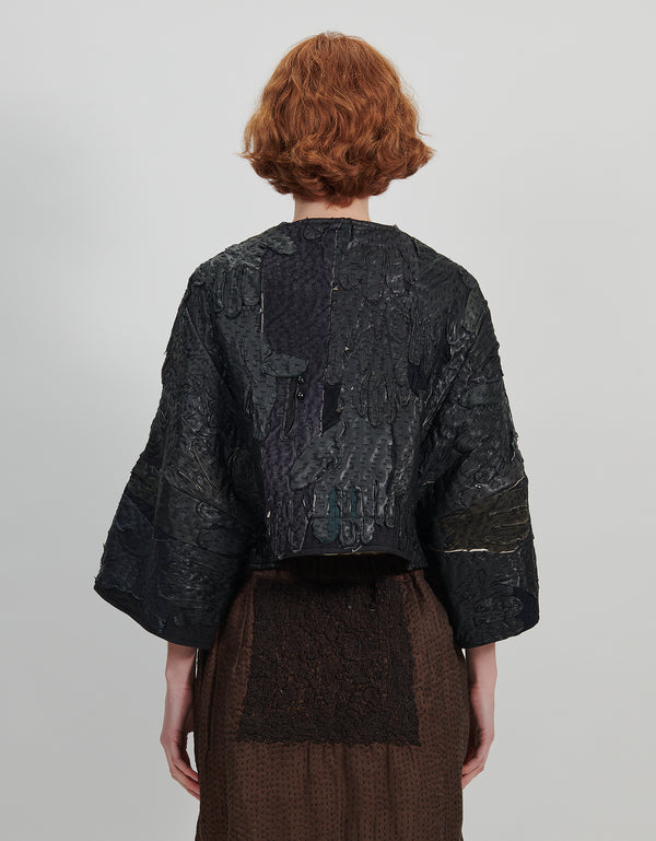 By Walid 19th Century Leather Gloves Bella Jacket