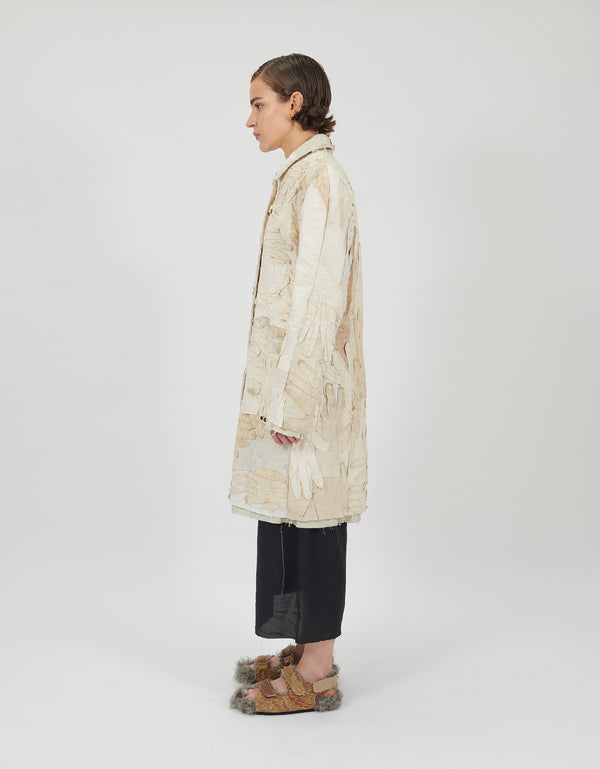 By Walid 19th Century Opera Gloves Zosia Coat
