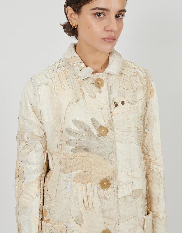 By Walid 19th Century Opera Gloves Zosia Coat