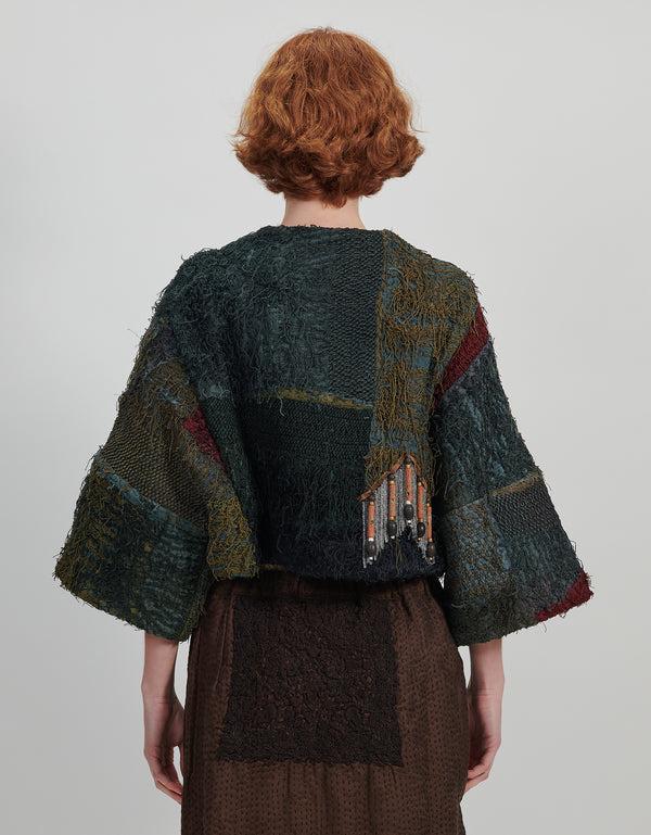 By Walid 19th Century Silk Fringe Bella Jacket