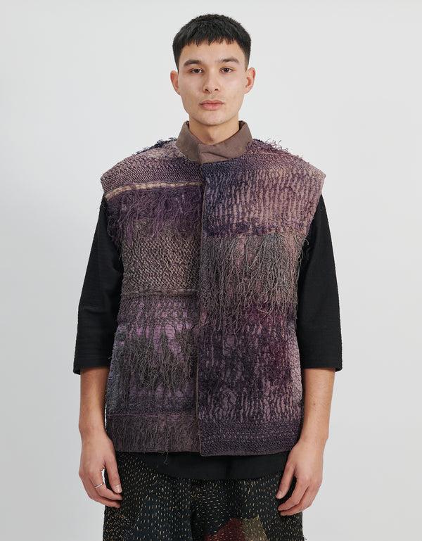 by walid 19th Century Silk Fringe Froth Gilet