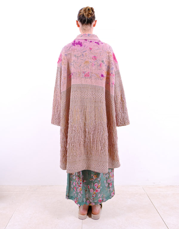 By Walid 19th Century Silk Georgina Swing Coat