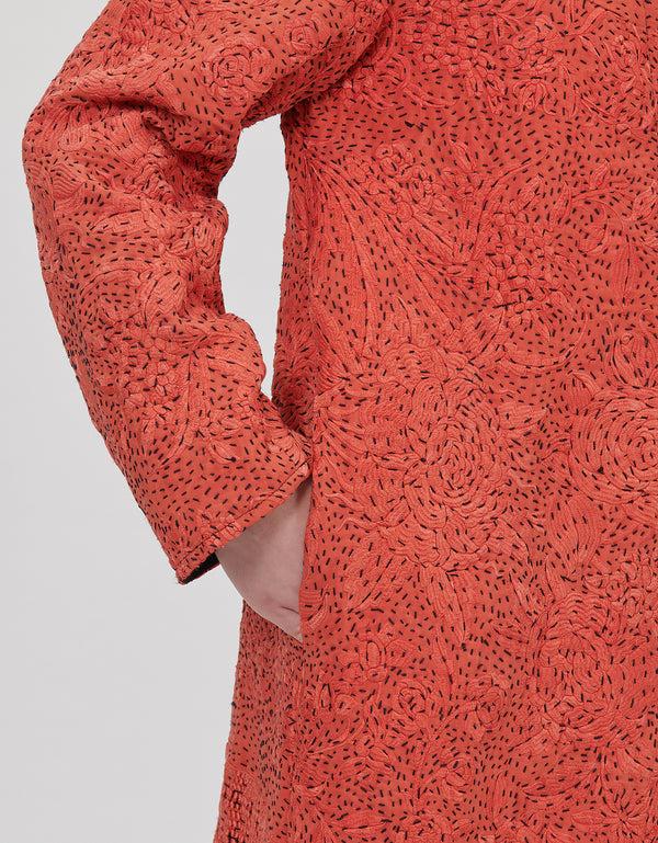 By Walid 19th Century Silk Tanita Coat