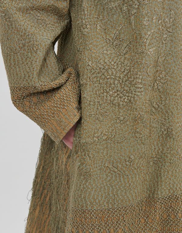 By Walid 19th Century Silk Tanita Coat