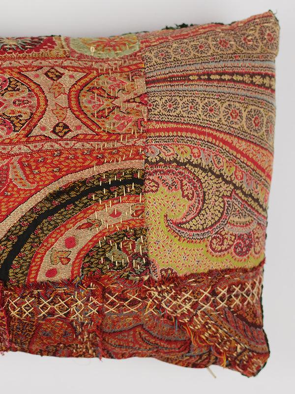 By Walid 19th Century Wool Paisley Cushion | 1367