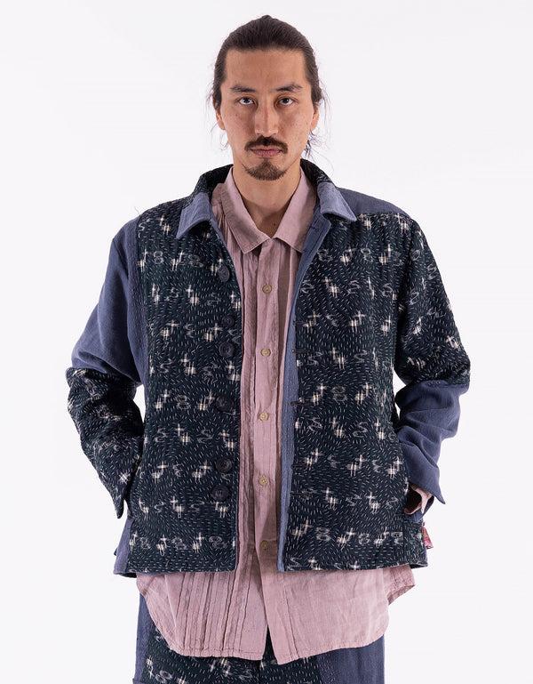 By Walid Antique Japanese Silk Kimono Roy Jacket