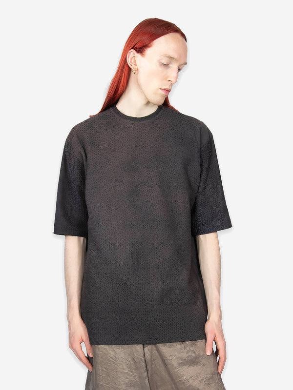 by walid Antique Lace & Jersey Tibi Top