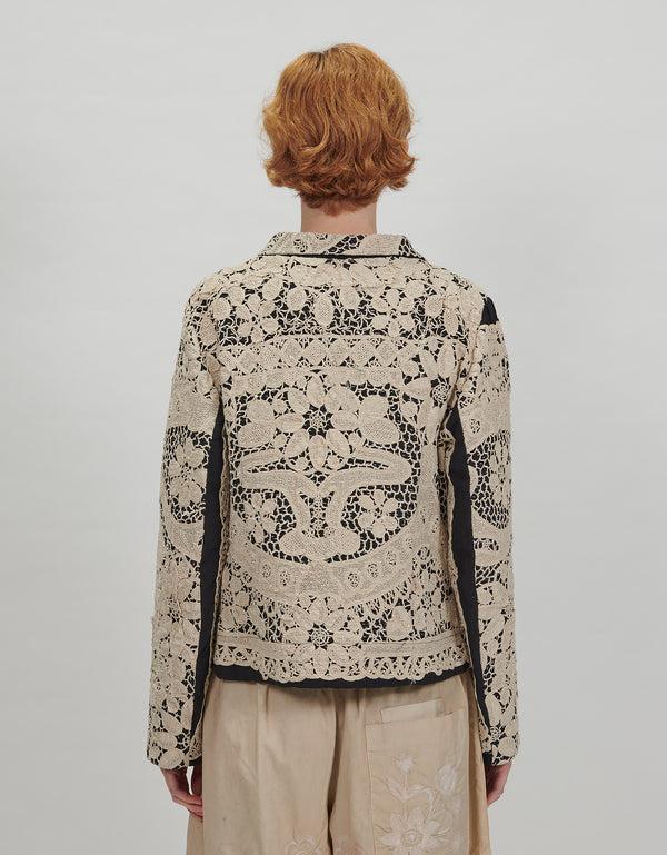 By Walid Antique Lace Rawan Jacket