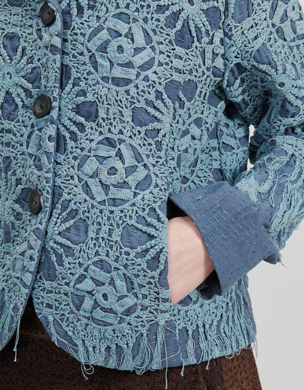 By Walid Antique Lace Rawan Jacket