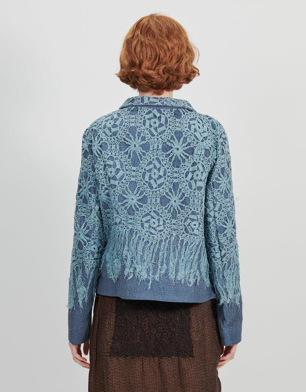 By Walid Antique Lace Rawan Jacket