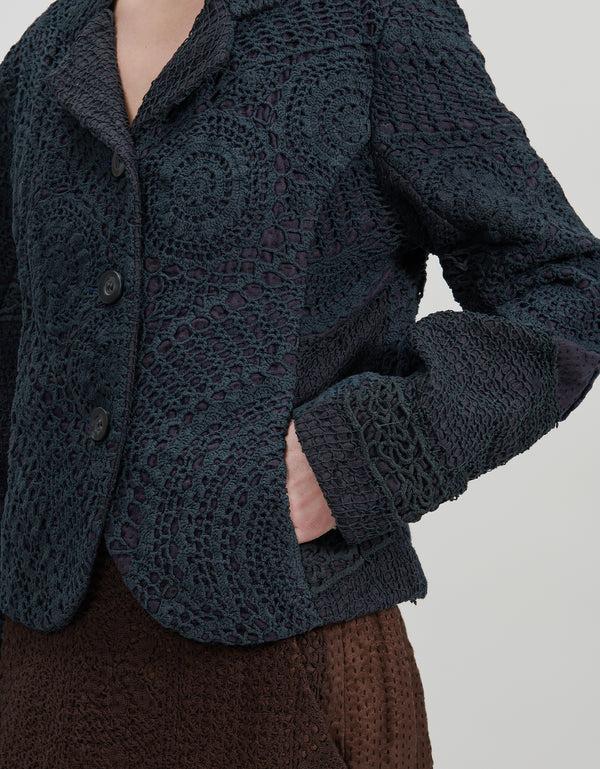 By Walid Antique Lace Rawan Jacket