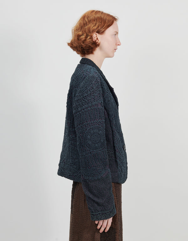 By Walid Antique Lace Rawan Jacket