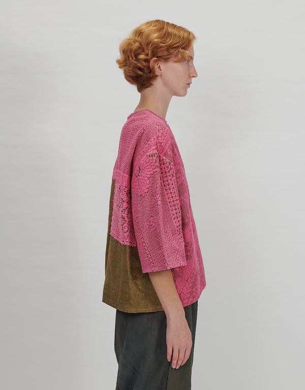 By Walid Antique Lace Remi Top