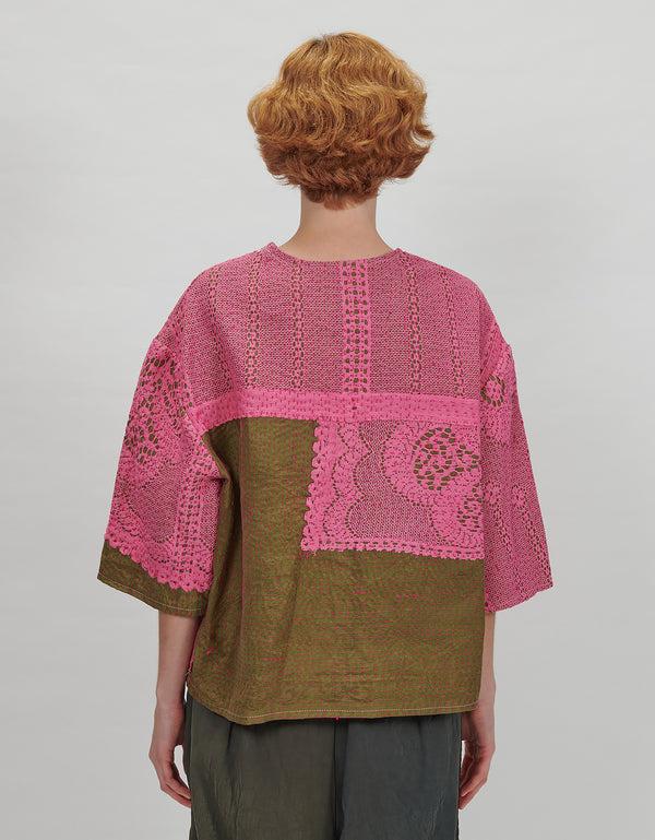 By Walid Antique Lace Remi Top