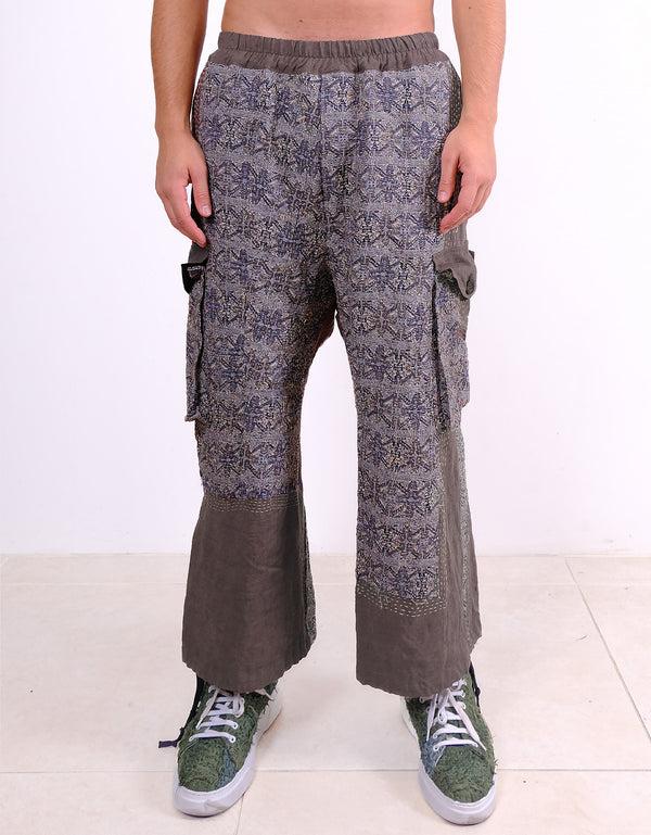 by walid Vintage Kimono Combat Trousers