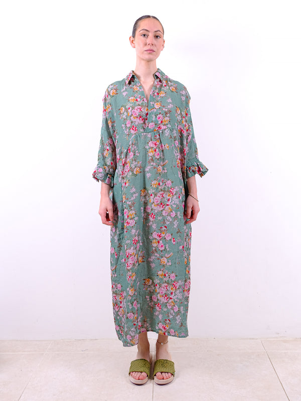 by walid Vintage Linen Bibi Dress