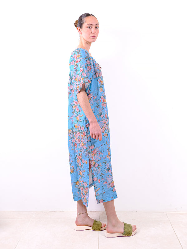 By Walid Vintage Linen Carlotta Dress