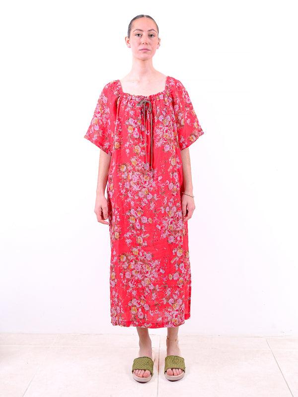 by walid Vintage Linen Carlotta Dress