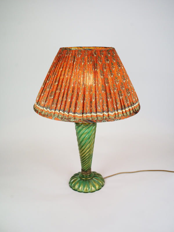 By Walid Vintage Silk Sari Lampshade | 004