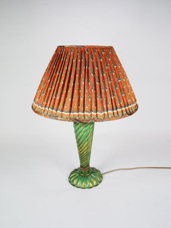 by walid Vintage Silk Sari Lampshade | 004