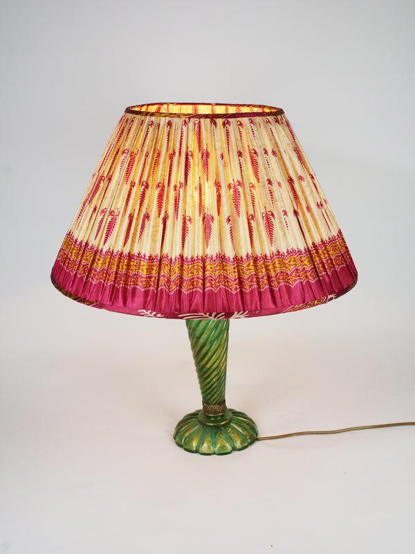 By Walid Vintage Silk Sari Lampshade | 005