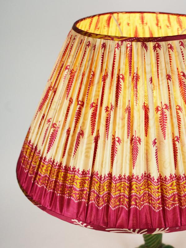 By Walid Vintage Silk Sari Lampshade | 005