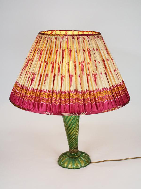 By Walid Vintage Silk Sari Lampshade | 012