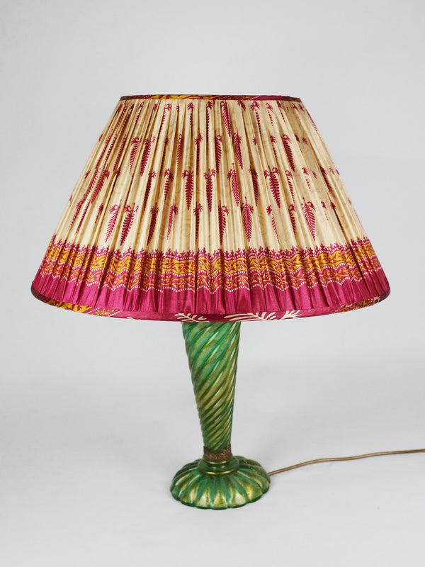 by walid Vintage Silk Sari Lampshade | 012