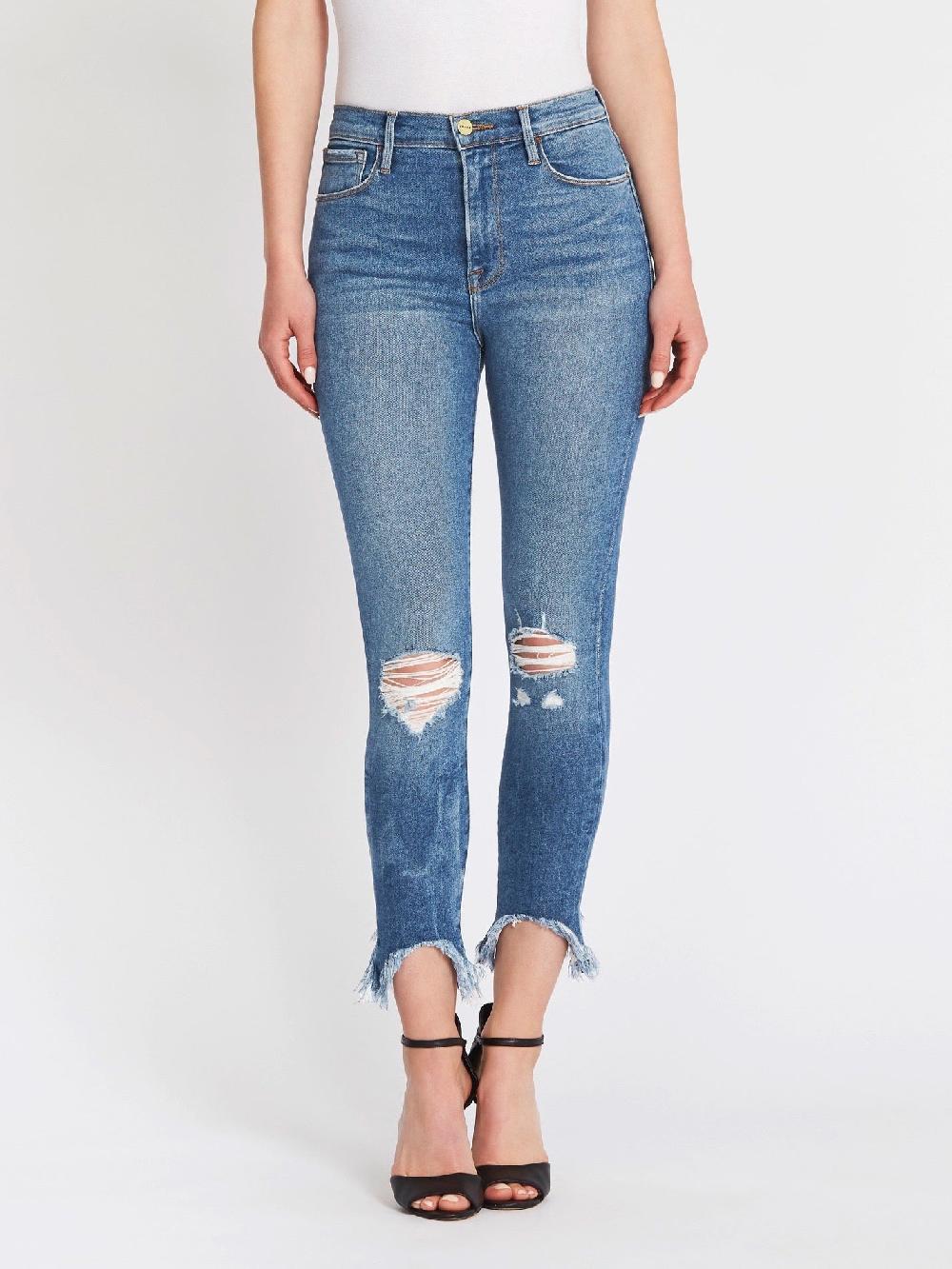 C & M Camilla And Marc Ali High Rise Skinny Cigarette Stiletto Jean
