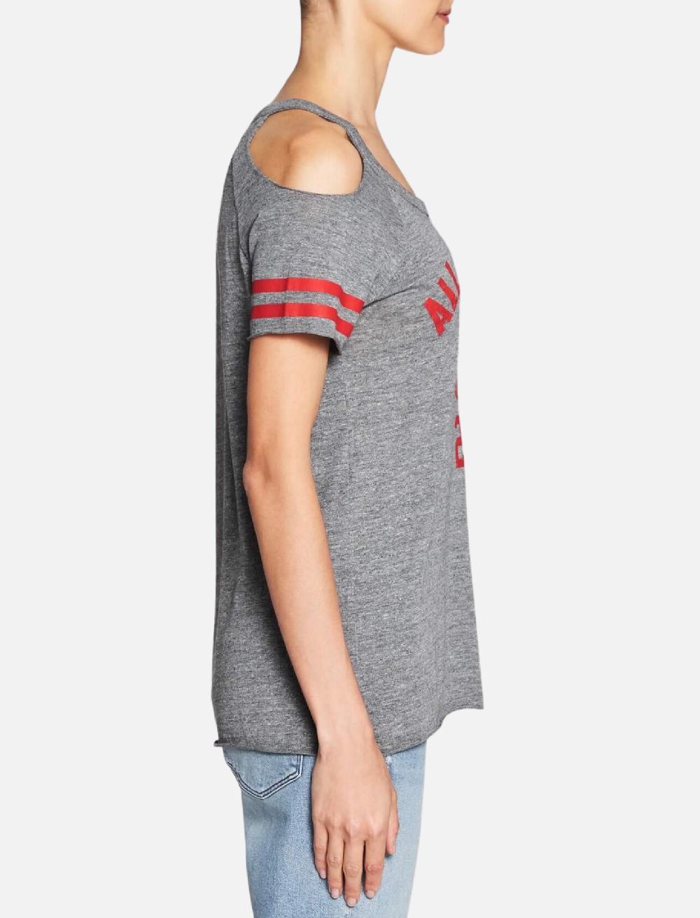 C & M Camilla And Marc All American Cold Shoulder Raglan Tee