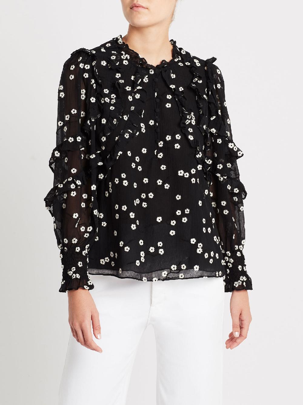 C & M Camilla And Marc Alessandra Ruffle Top