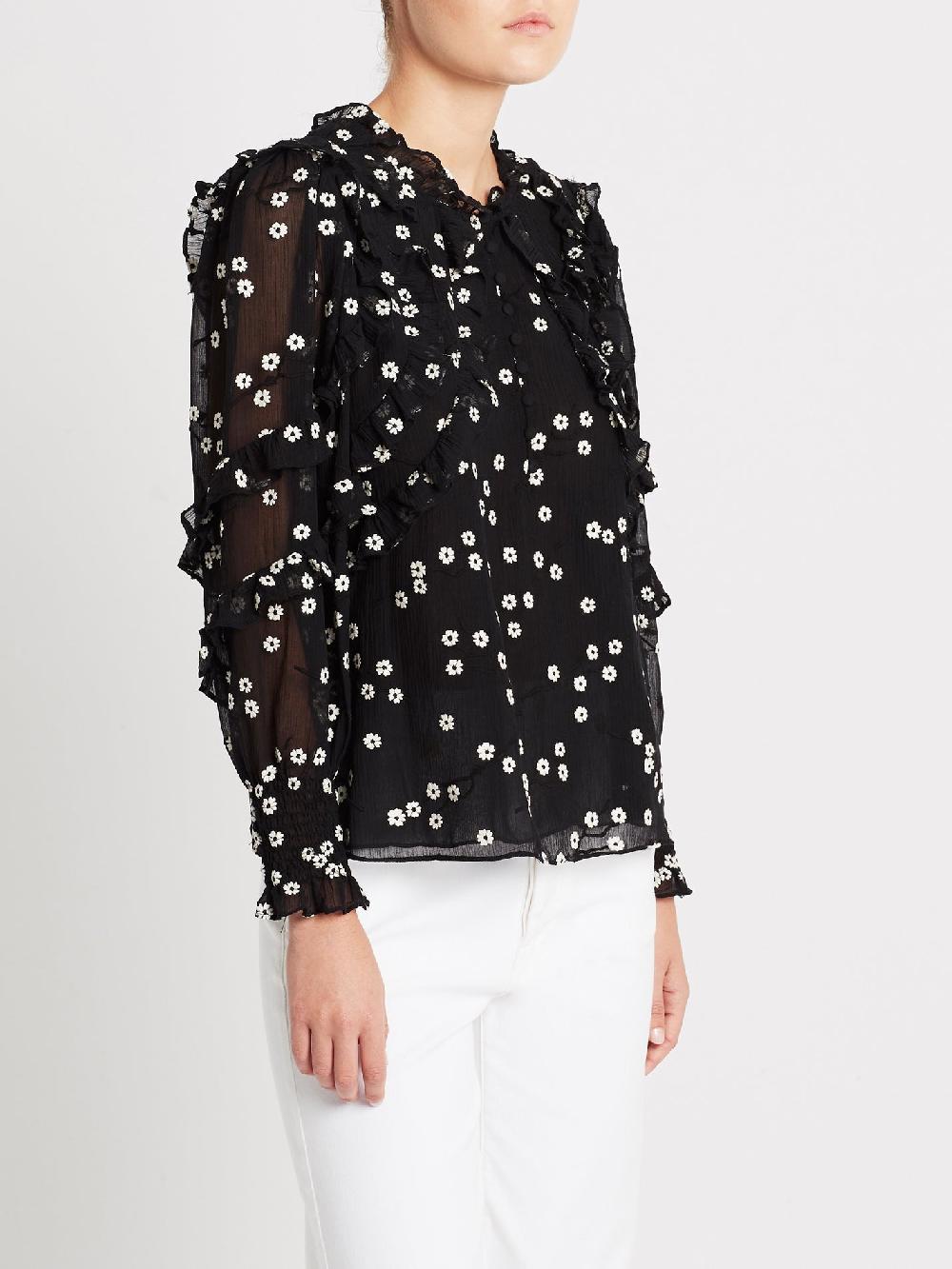 C & M Camilla And Marc Alessandra Ruffle Top