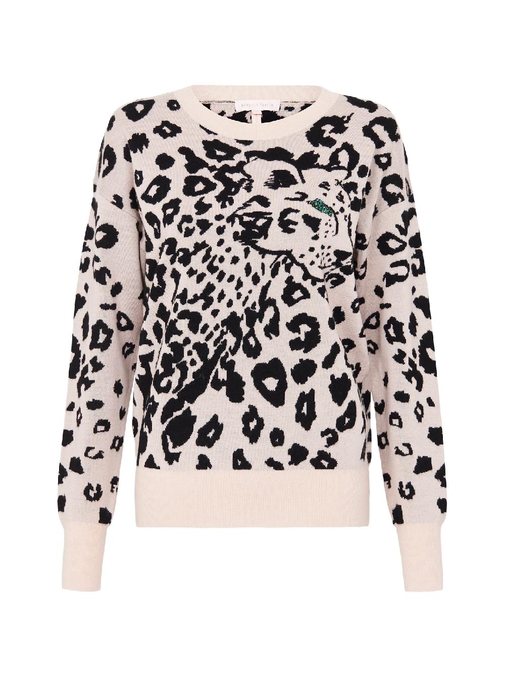 c & m camilla and marc Animal Jacquard Pullover