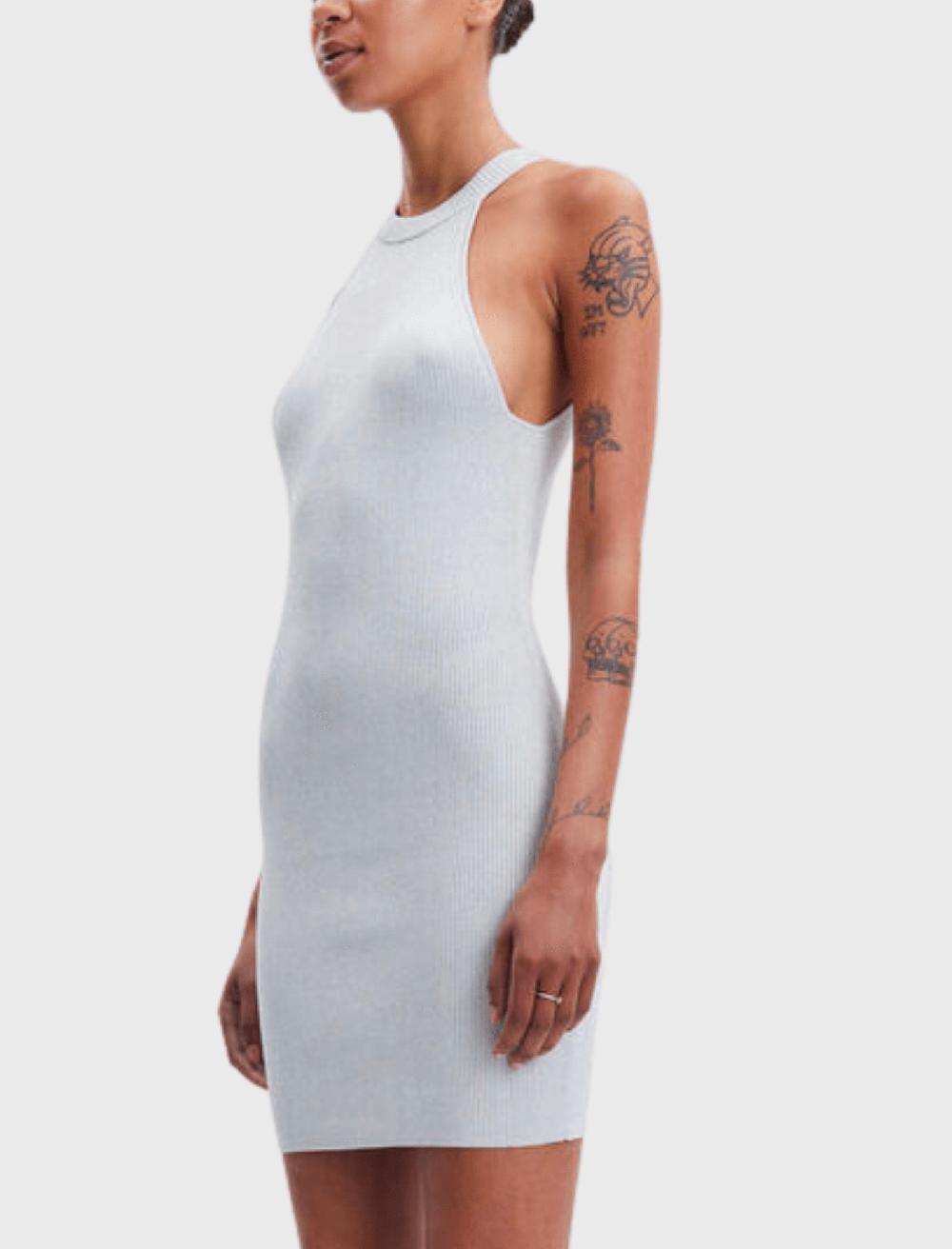 C & M Camilla And Marc Ashli Metallic Tank Dress